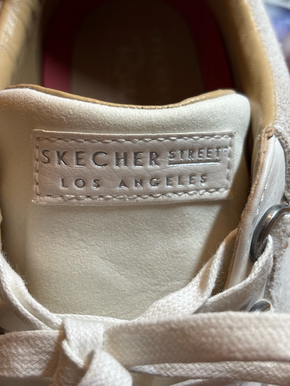Skechers Street Los Angeles, Rise Fit line, Women’s size 10, Off-White color. - Picture 4 of 11
